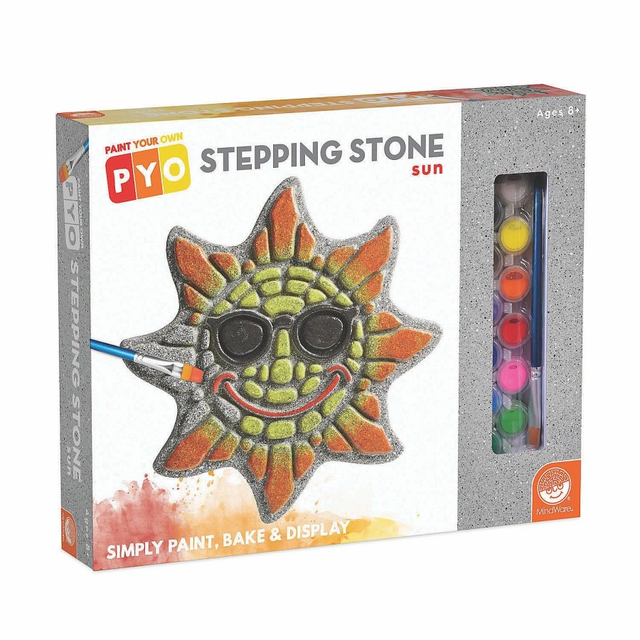 Creative Activities * | Mw Paint Your Own Stepping Stone: Sun