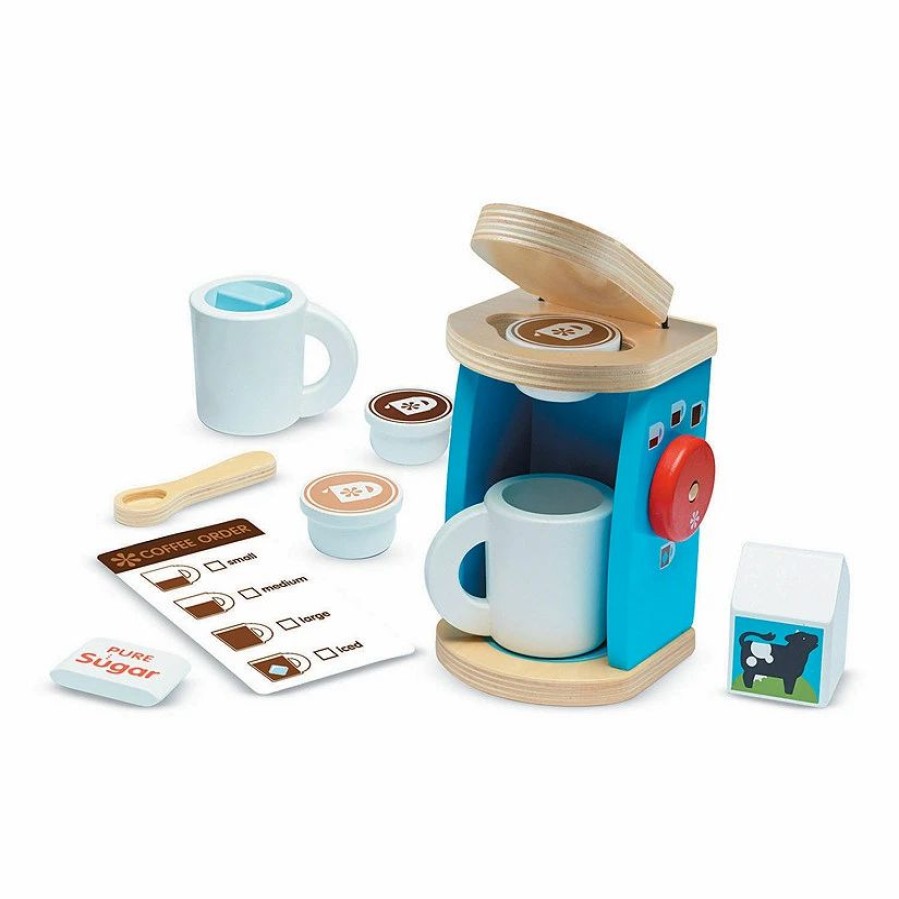 Early Learning * | Mw Wooden Brew & Serve Coffee Set