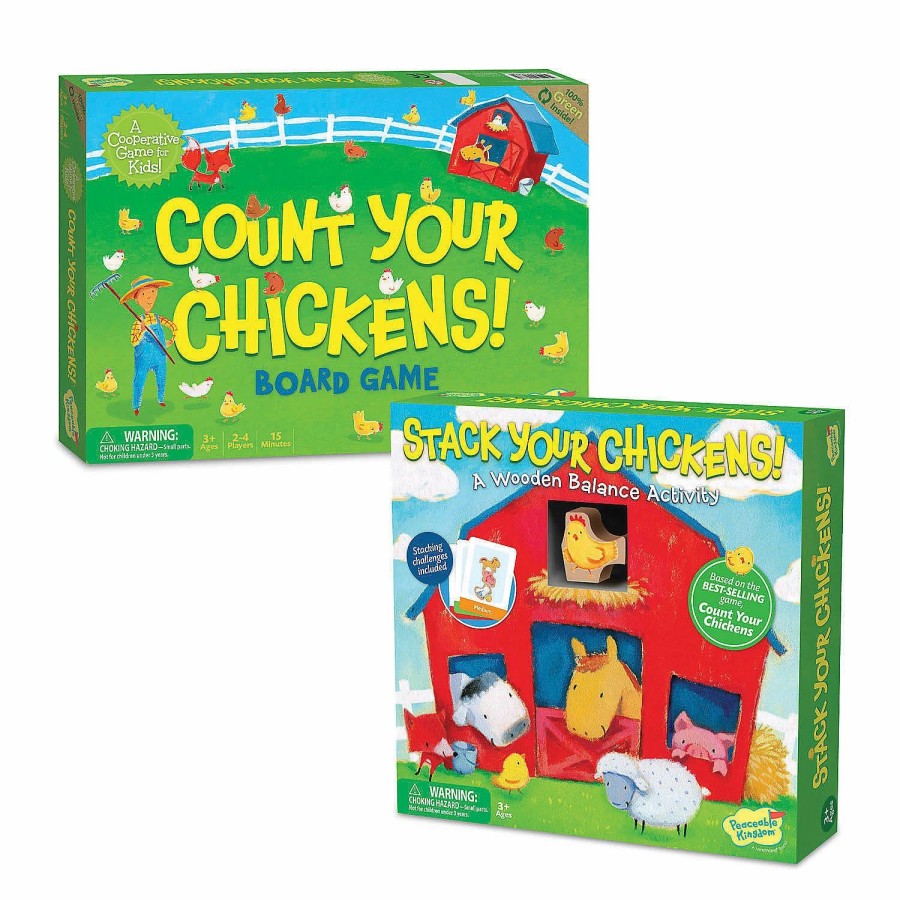 Early Learning * | Mw Count Your Chickens Game And Stacker Set With Free Gift