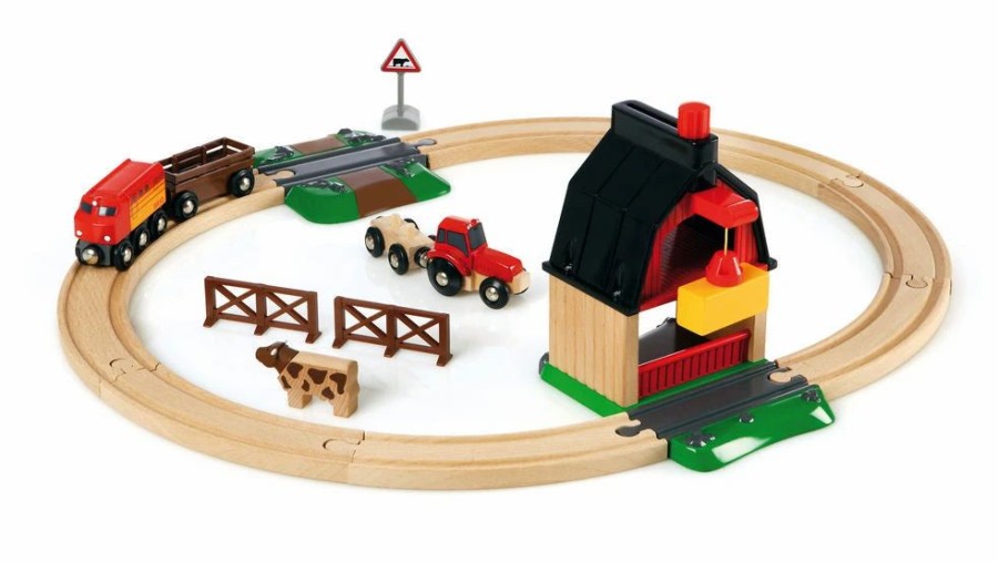 Brio * | Brio Farm Railway Set