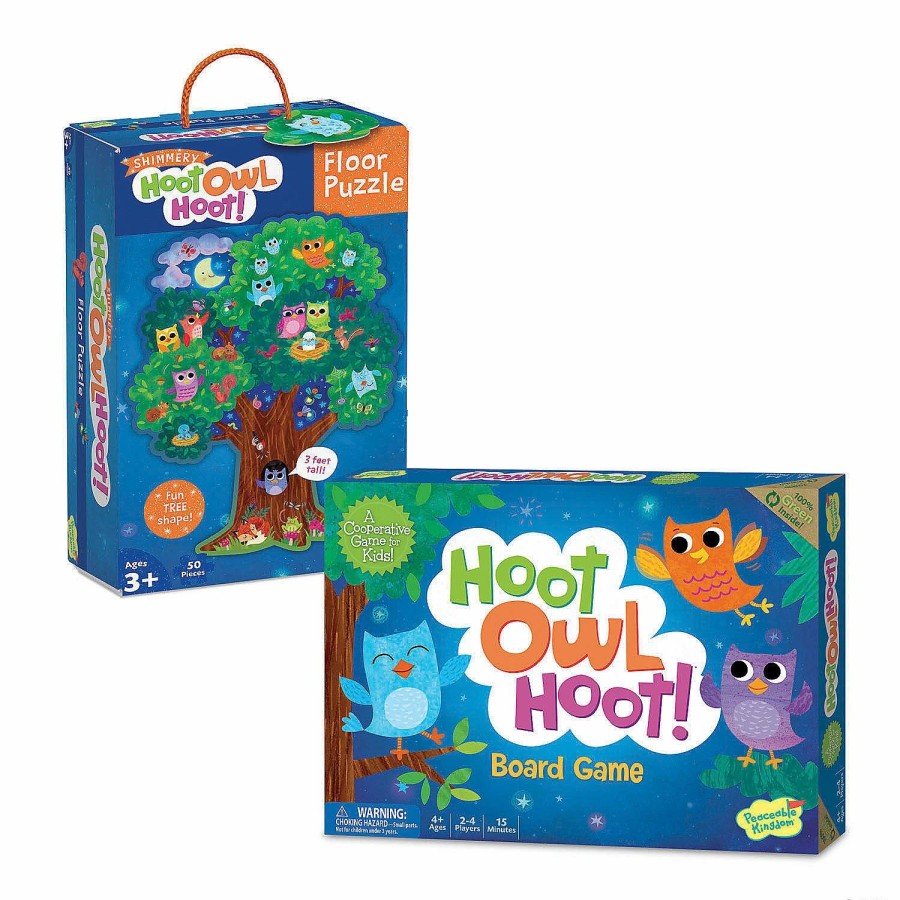 Early Learning * | Mw Hoot Owl Hoot! Play Collection: Game And Puzzle Set With Free Diary