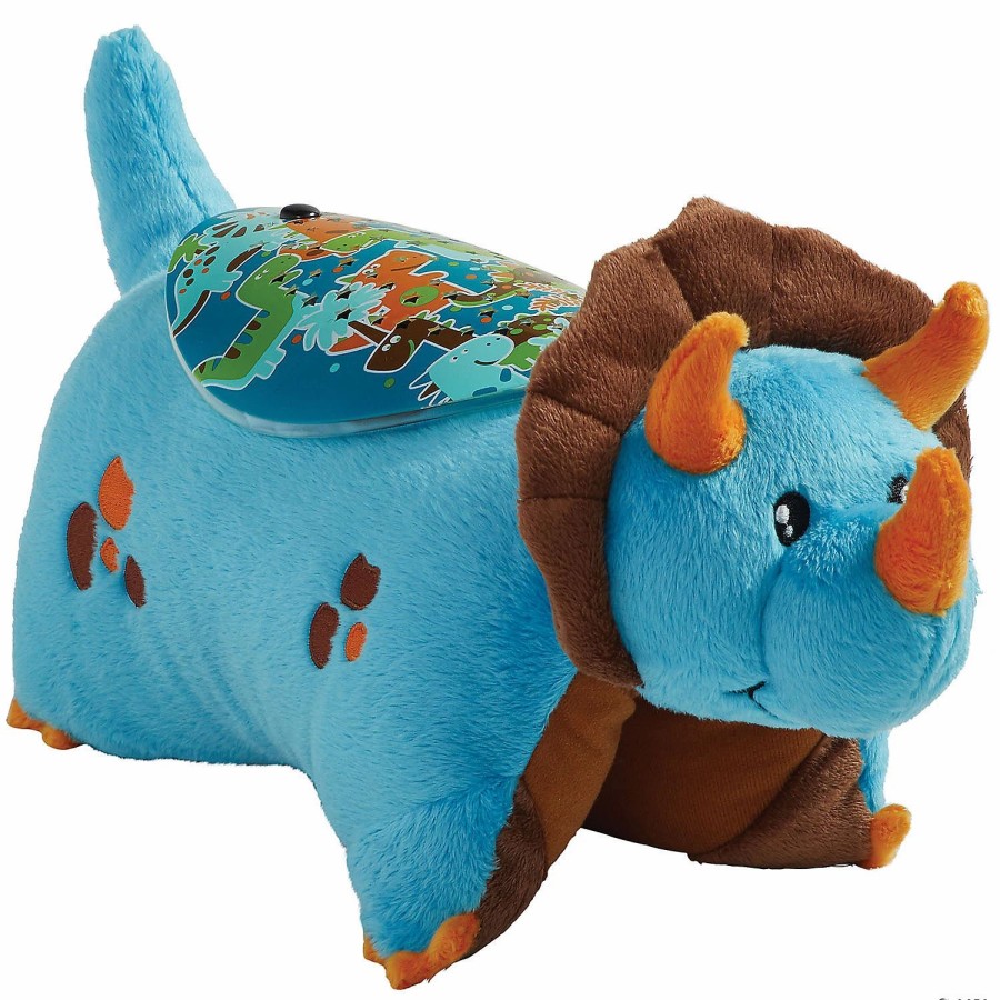 Early Learning * | Mw Pillow Pet Blue Dinosaur Sleeptime Lite