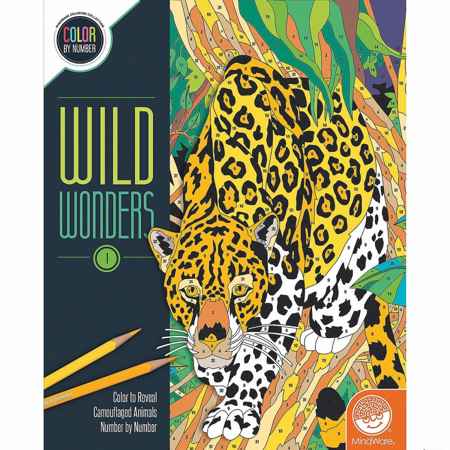 Creative Activities * | Mw Wild Wonders Color By Number: Book 1