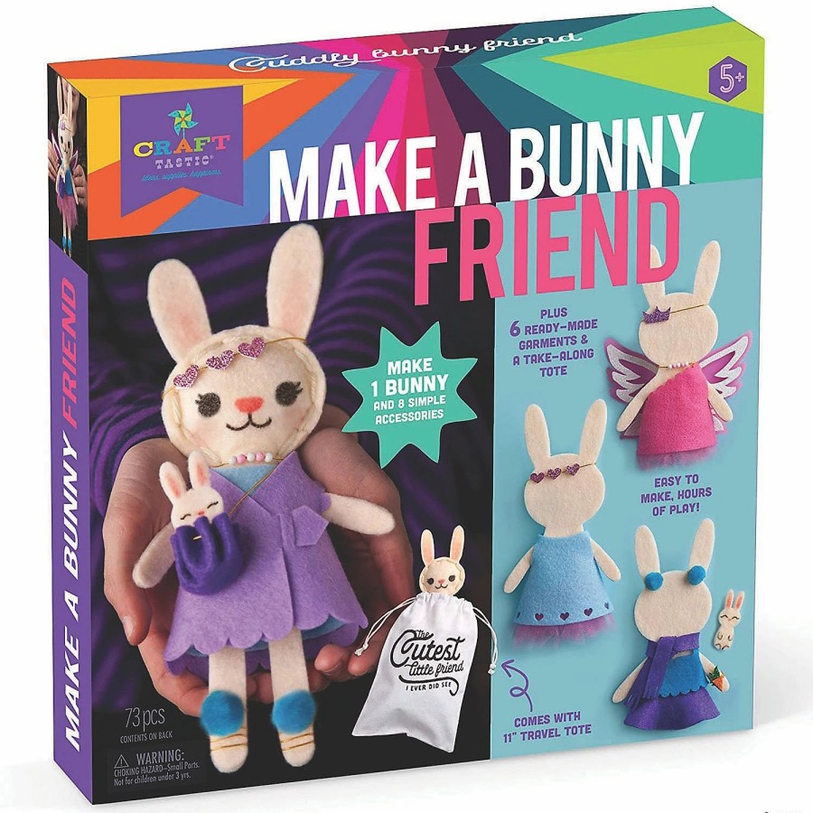 Creative Activities * | Mw Craft-Tastic Make A Bunny Friend