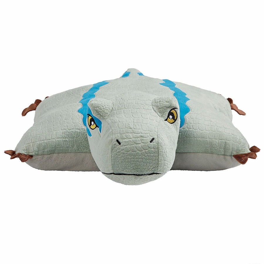 Early Learning * | Mw Pillow Pet Velociraptor Blue