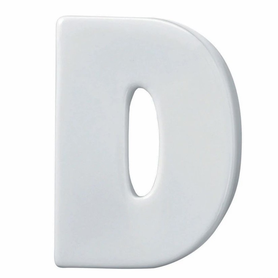 Creative Activities * | Mw Paint Your Own Porcelain Letter D