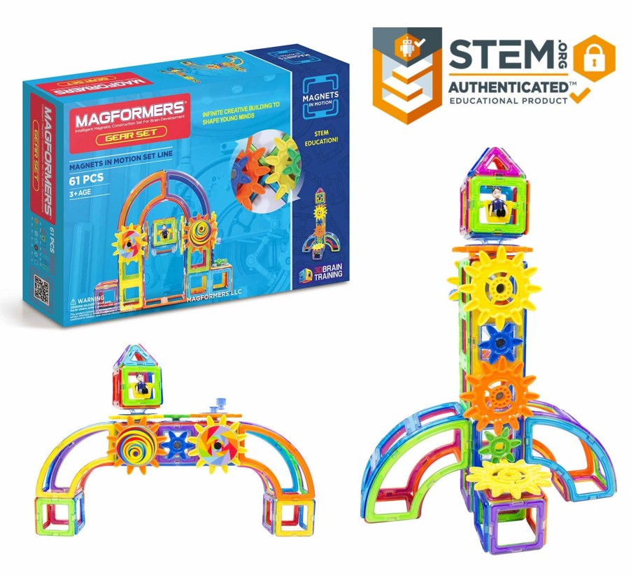 Magformers * | Magformers Magnets In Motion 61Pc Set