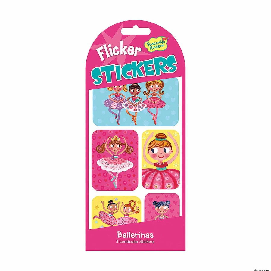 Creative Activities * | Mw Ballerinas Flicker Stickers: Pack Of 12