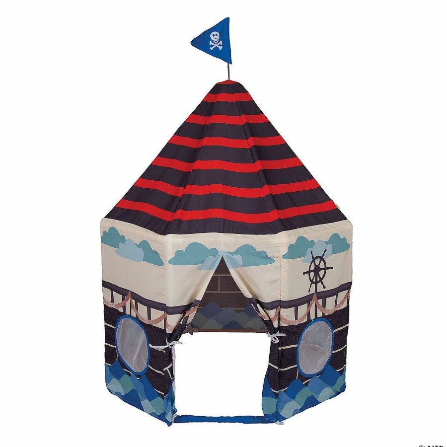 Early Learning * | Mw Pacific Play Tents: Pirate Pavilion With Flag