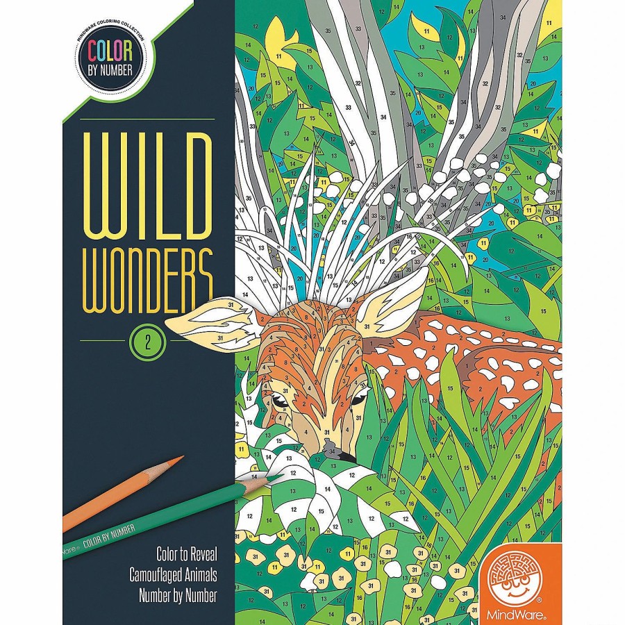 Creative Activities * | Mw Wild Wonders Color By Number: Book 2