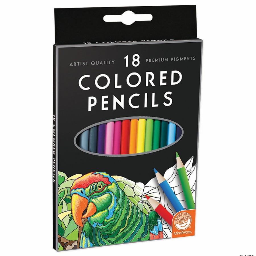 Creative Activities * | Mw Mindware'S Colored Pencils: Set Of 18