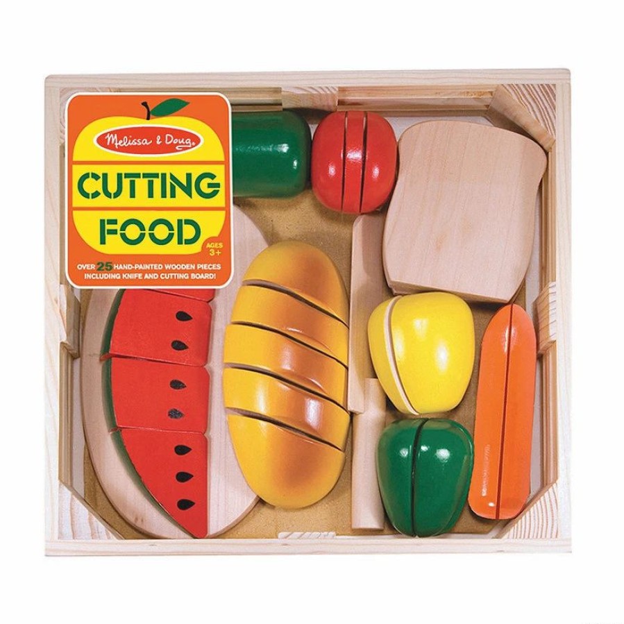 Early Learning * | Mw Wooden Food Set With Crate