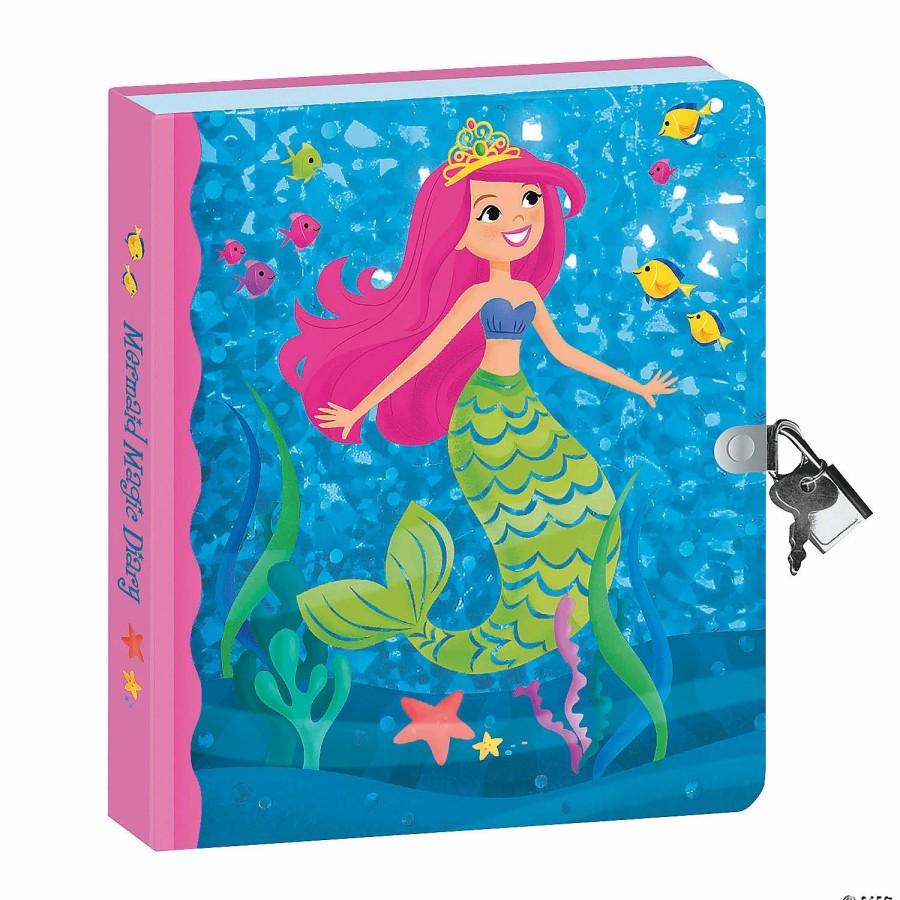 Creative Activities * | Mw Mermaid Foil Diary