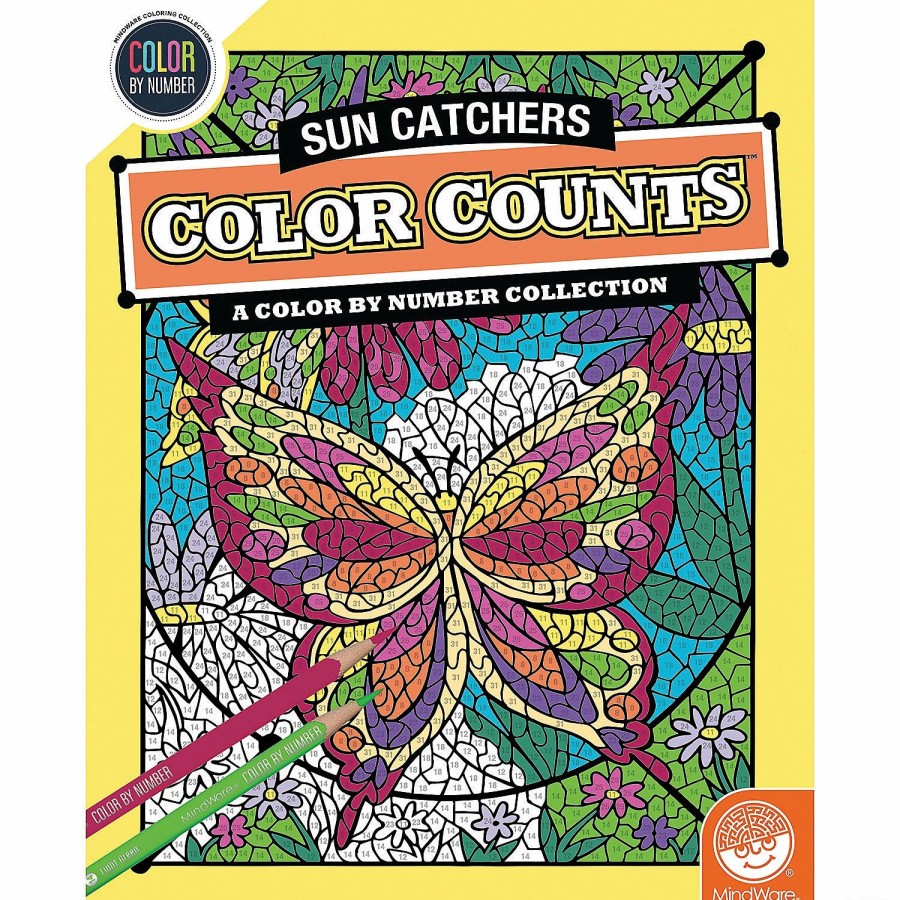 Creative Activities * | Mw Color By Number Color Counts: Suncatchers