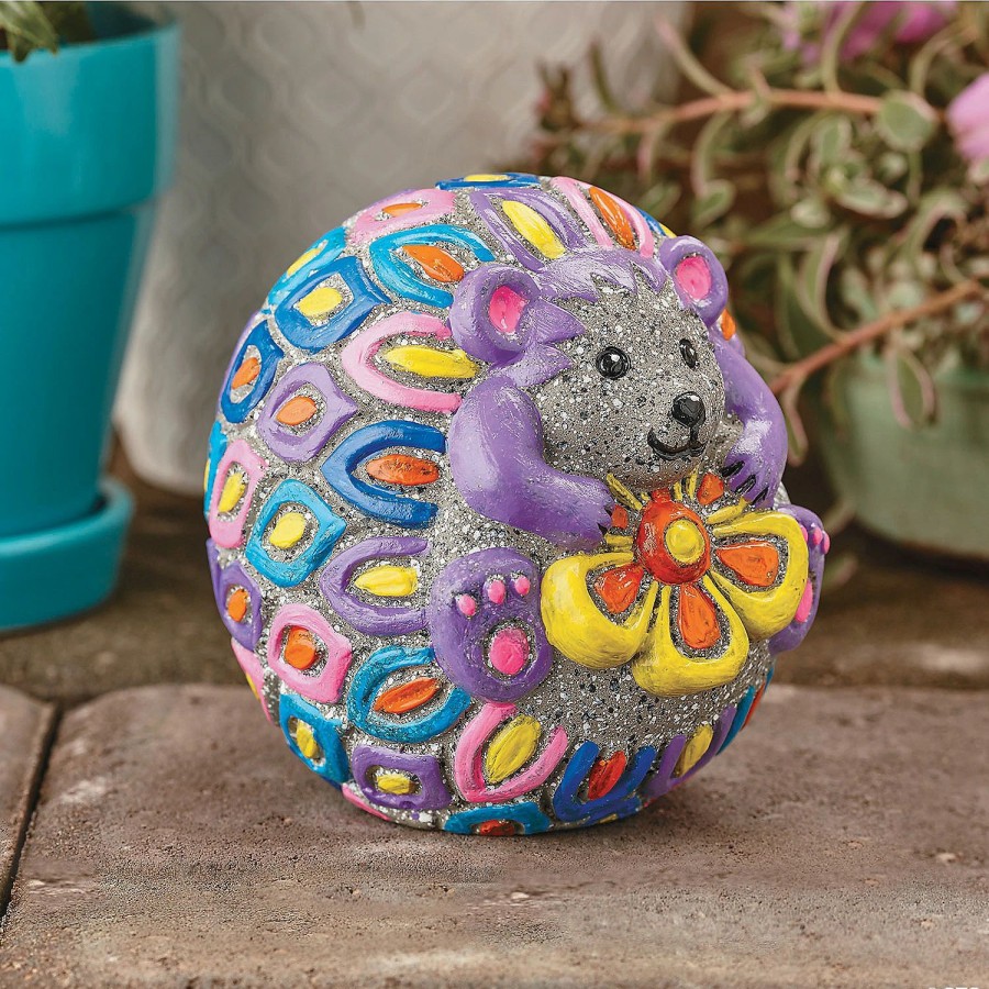 Creative Activities * | Mw Paint Your Own Stone: Hedgehog