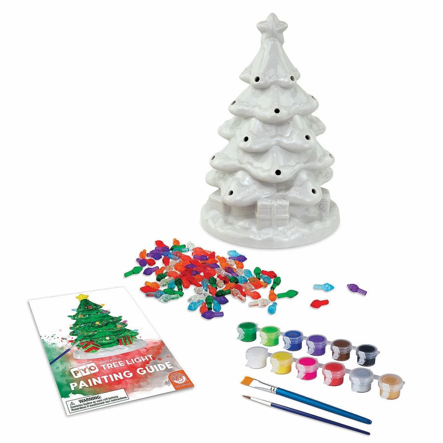 Creative Activities * | Mw Paint Your Own Porcelain Tree Light