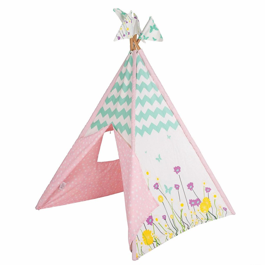 Early Learning * | Mw Pacific Play Tents: Wildflowers Cotton Canvas