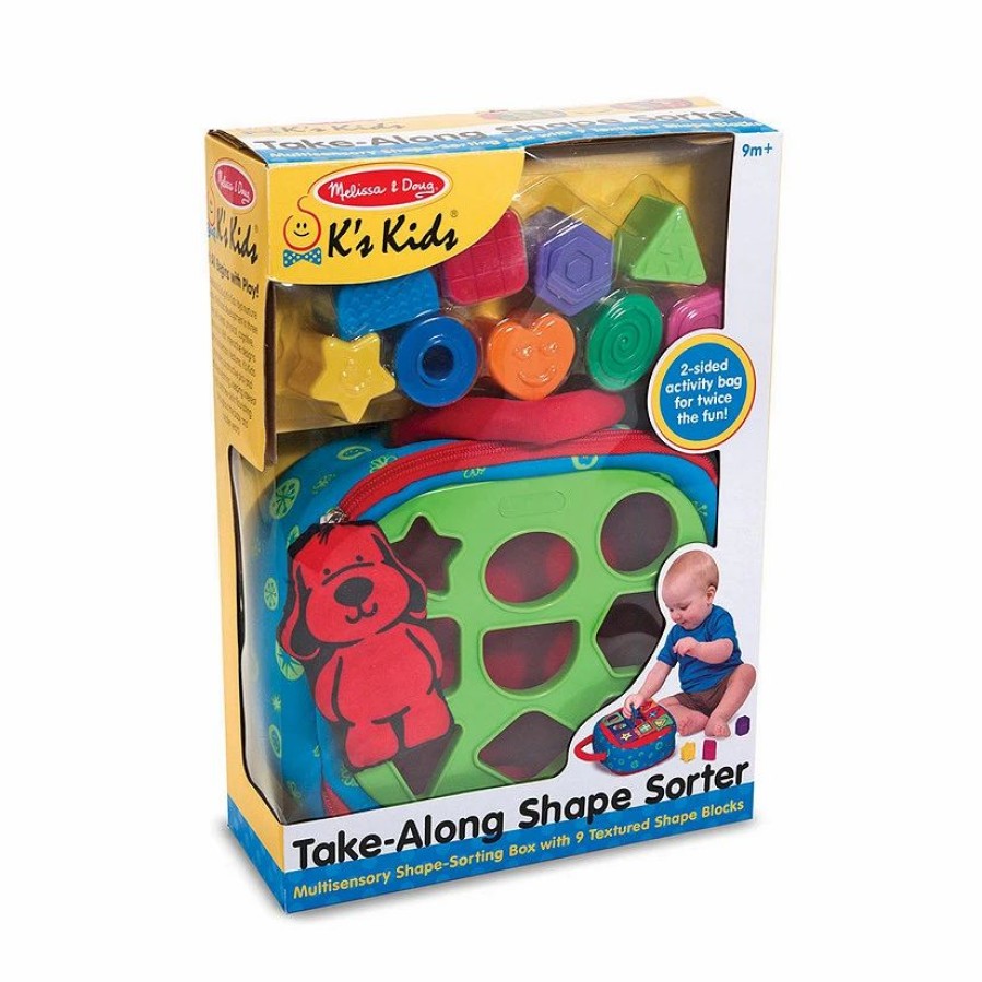 Early Learning * | Mw K'S Kids : Take-Along Shape Sorter Baby And Toddler Toy