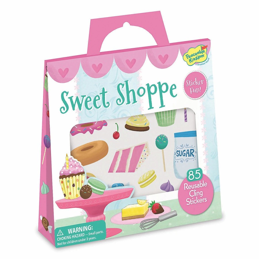 Creative Activities * | Mw Sweet Shoppe Reusable Sticker Tote