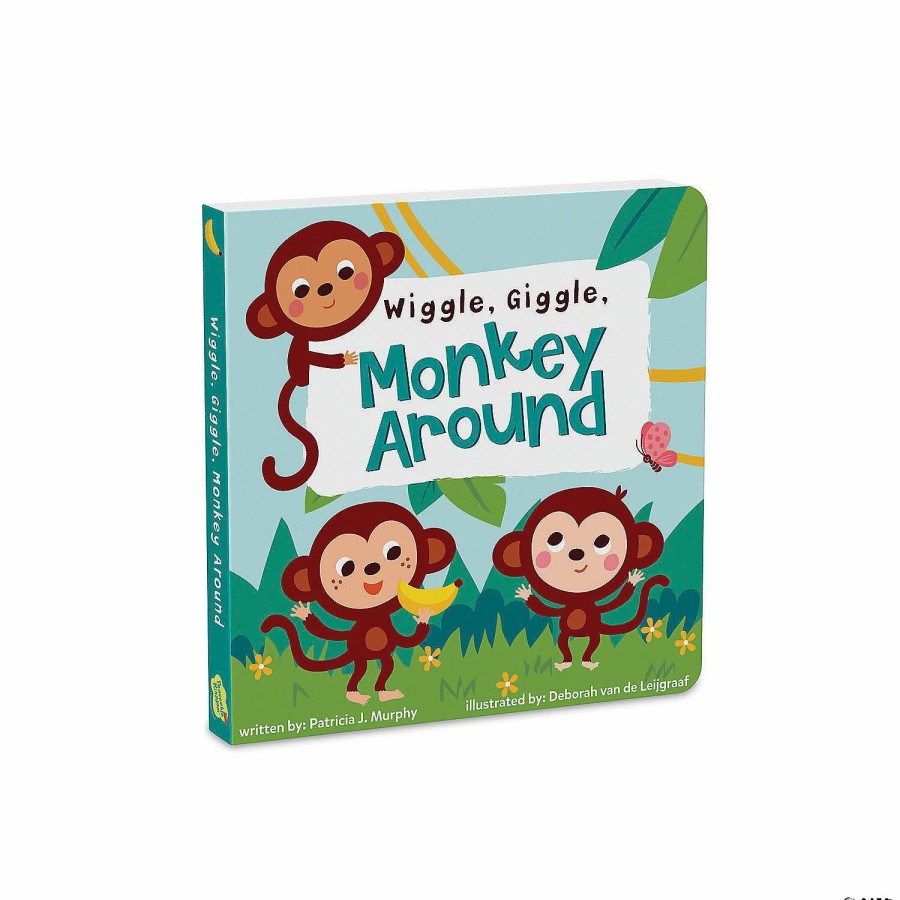 Early Learning * | Mw Wiggle, Giggle, Monkey Around! Board Book