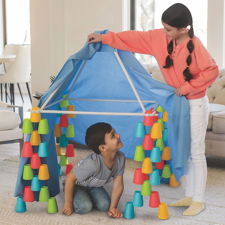 Early Learning * | Mw Cupstruction & Cupstruction Forts With Free Gift