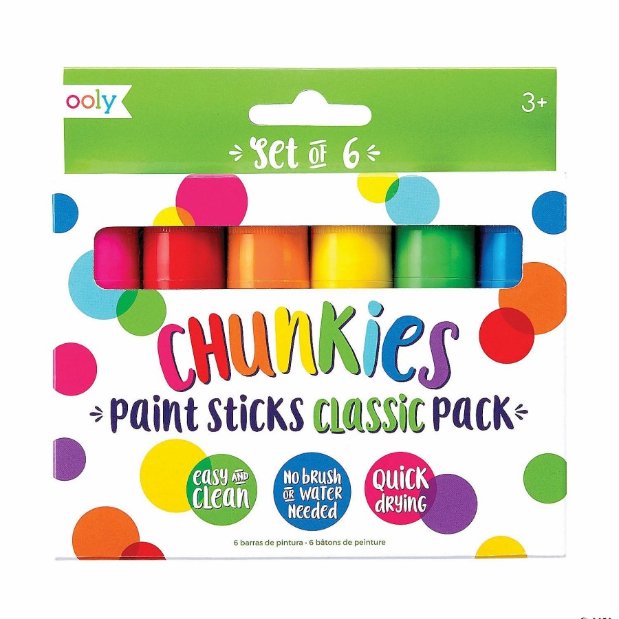 Creative Activities * | Mw Chunkies Paint Sticks Set Of 6